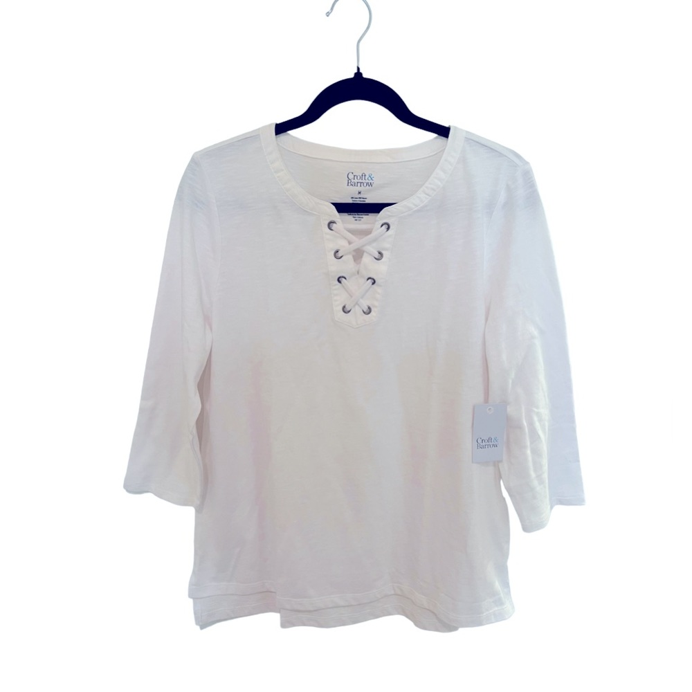 NWOT Croft & Barrow blouse✨